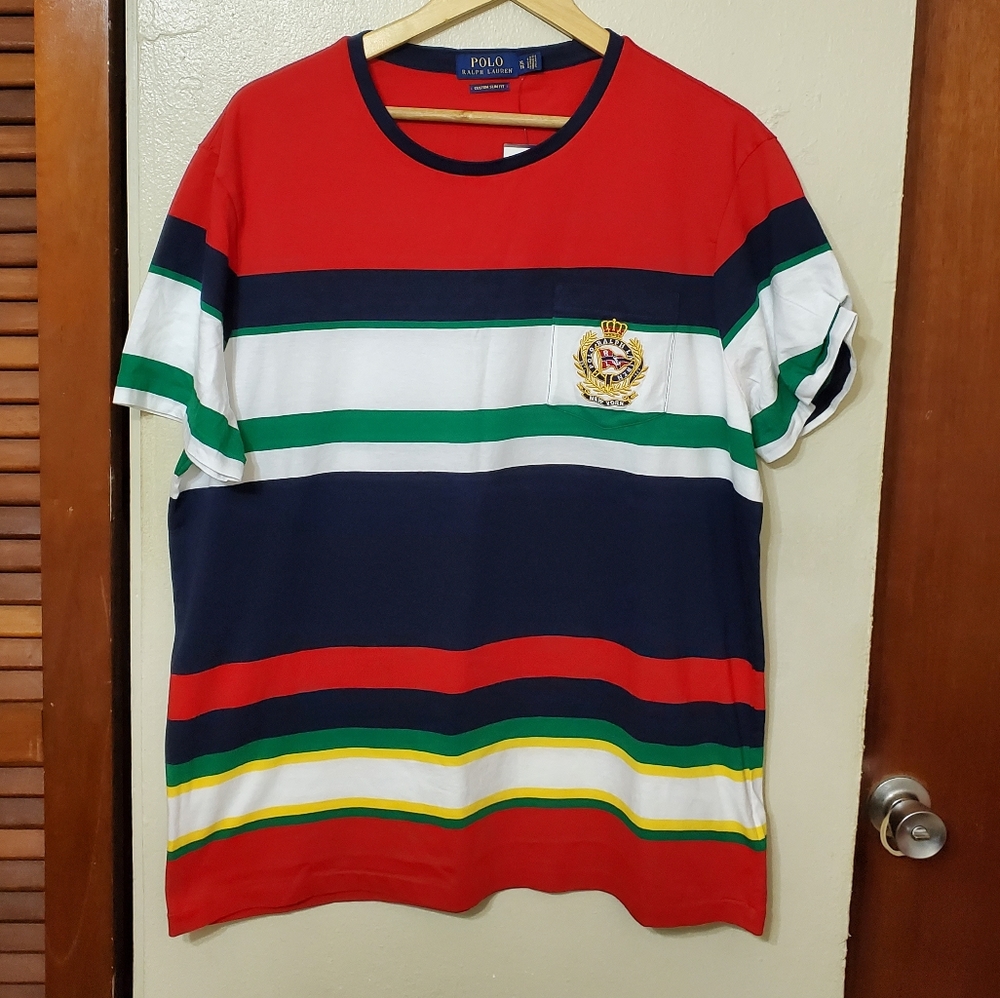Polo ralph lauren pocket new york crest tee